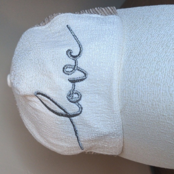 BEACH LOVE TRUCKER HAT Adjustable Snap Back  Ringed Brim - Picture 2 of 8